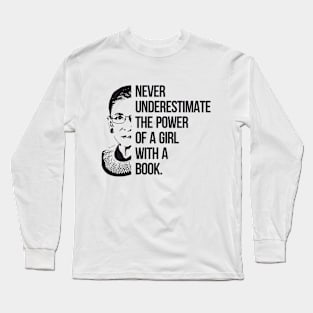 Ruth Bader Ginsberg Long Sleeve T-Shirt